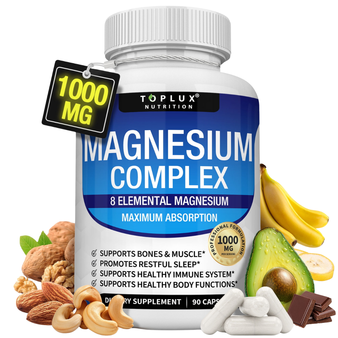 Toplux® Magnesium Complex 🌿 2X1 IMPORTADO 🇺🇸