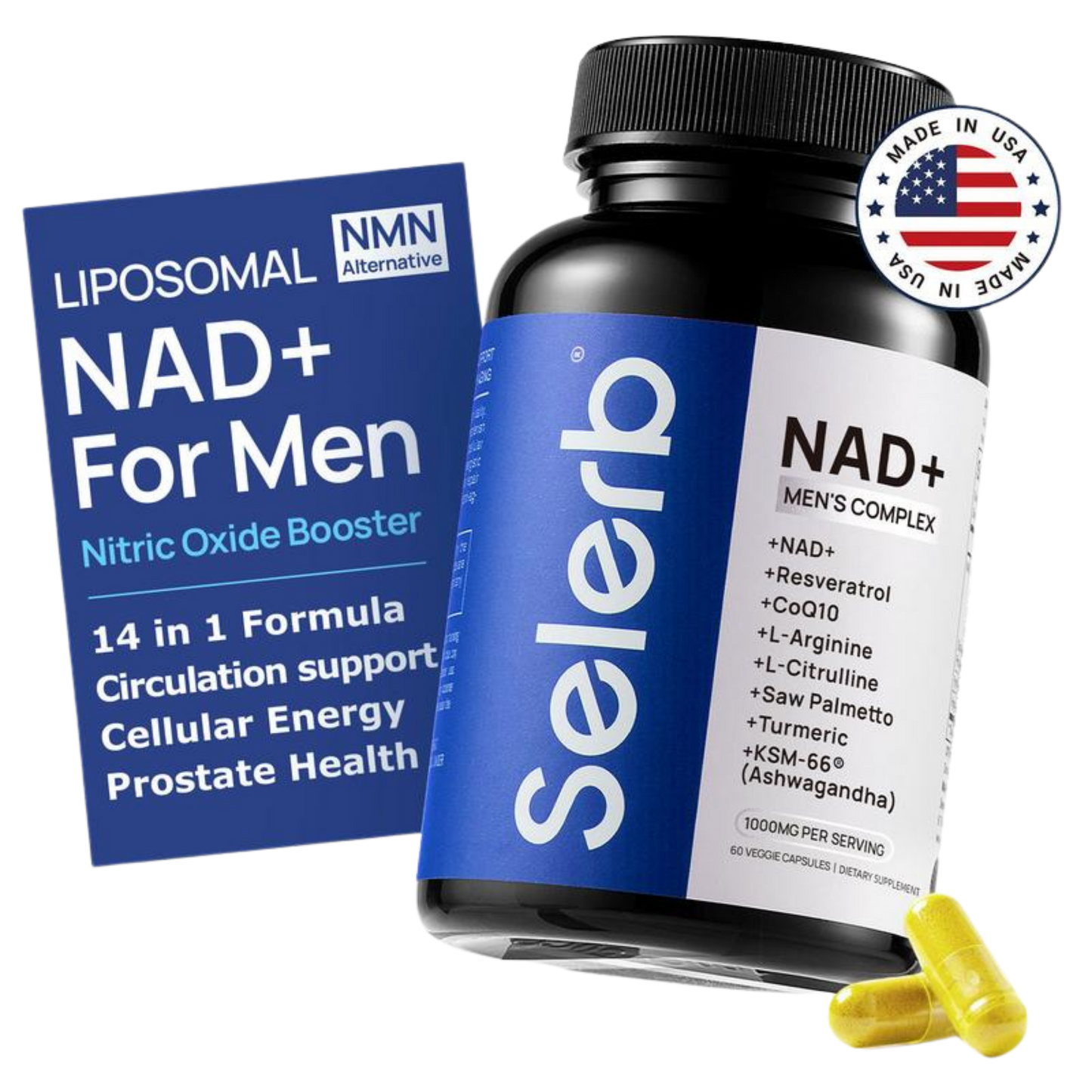 SELERB® NAD+ Men's Complex 2X1 IMPORT 🇺🇸