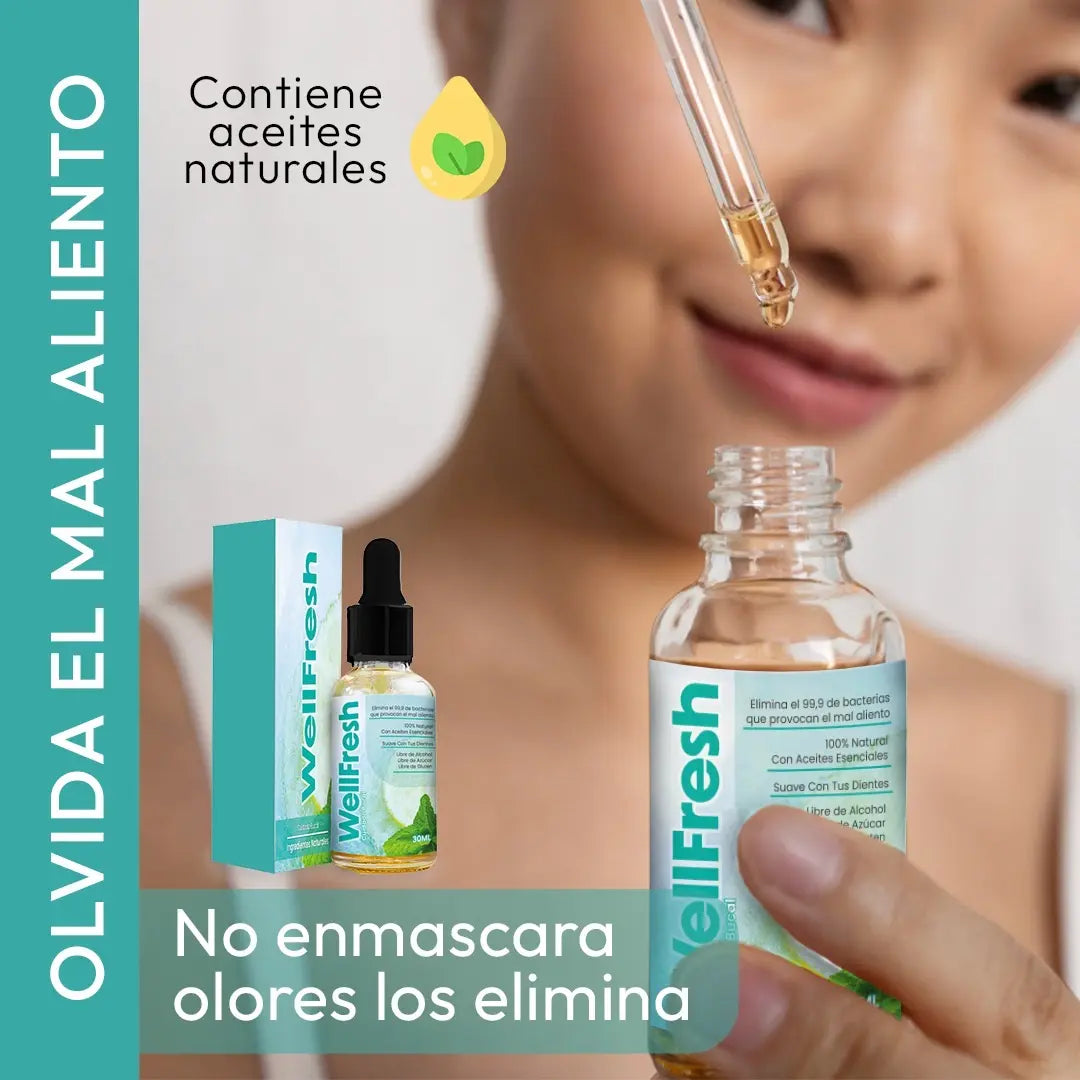 Wellfresh® 2X1 | Frescura Duradera, Adiós al Mal Aliento