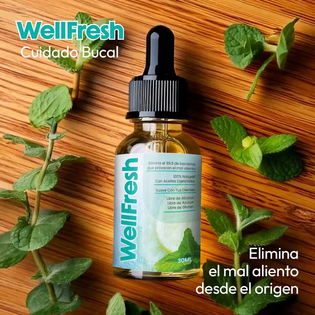 Wellfresh® 2X1 | Frescura Duradera, Adiós al Mal Aliento