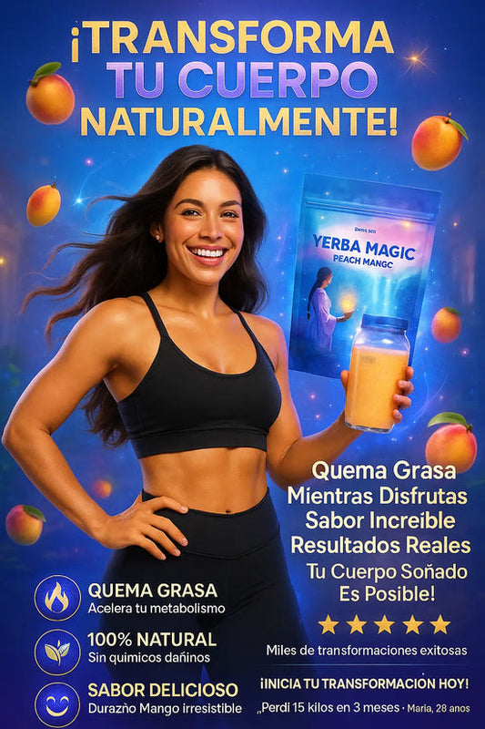 Yerba Magic® 🥭 Té Natural en Polvo 2X1 IMPORTADO 🇺🇸