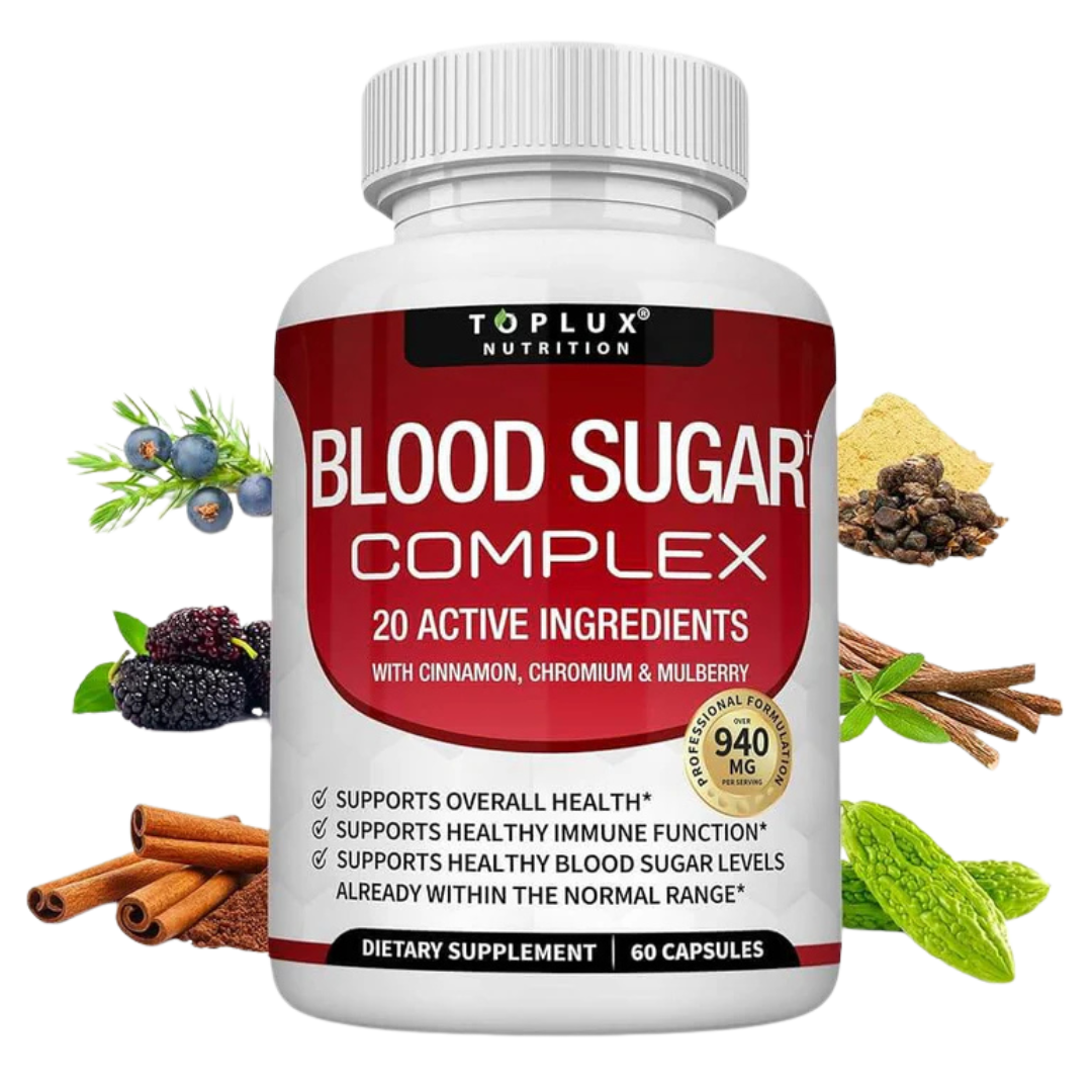 Toplux® Blood Sugar Complex 🌿 2X1 IMPORTADO 🇺🇸