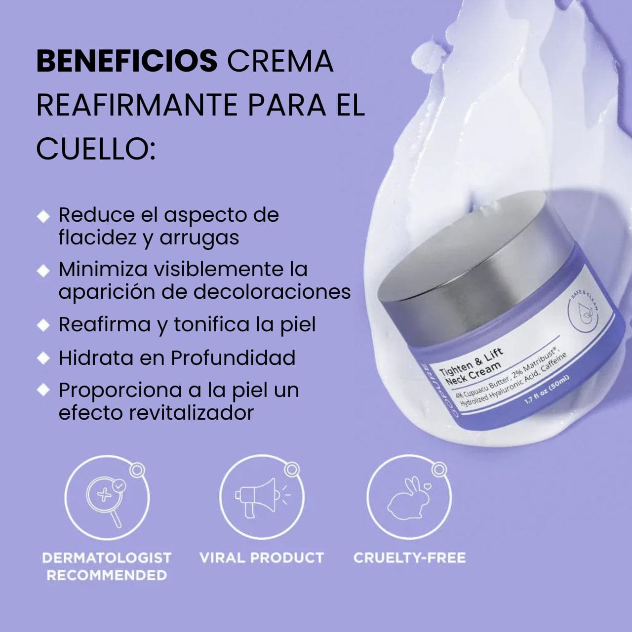 GOPURE™ 2X1 ✨  Crema Reafirmante Lifting Para El Cuello