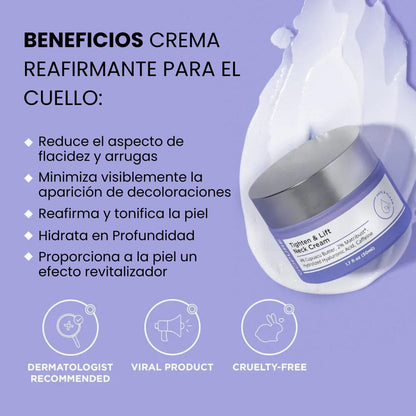 GOPURE™ 2X1 ✨  Crema Reafirmante Lifting Para El Cuello