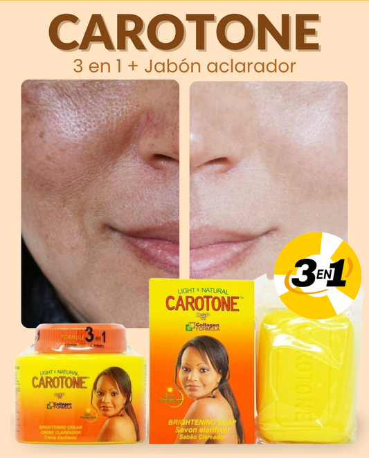 CAROTONE™ | Quita Manchas Crema + Jabón + Obsequio
