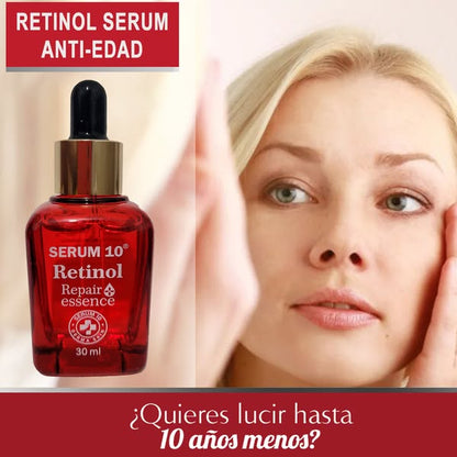 DESCUBRE EL PODER DE RETINOL 10: Piel Firme, Radiante y Rejuvenecida ✨ 2X1