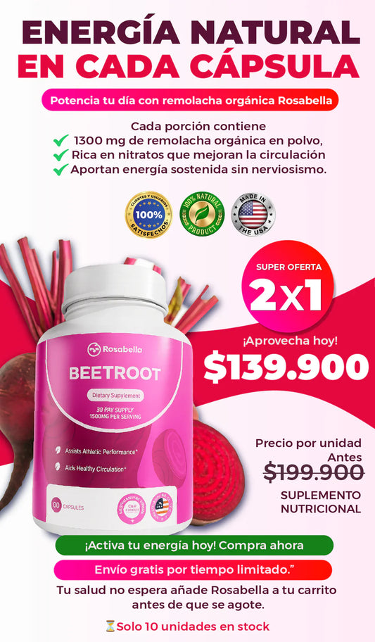 Rosabella Beetroot™ 2X1 IMPORTADO 🇺🇸